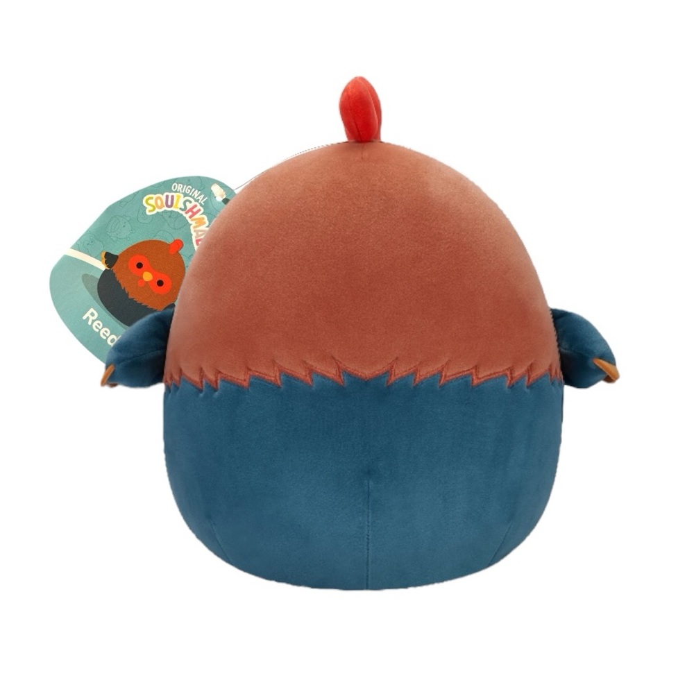 Squishmallows Red and Blue Reed The Rooster Plush Toy - Picture 7 of 9
